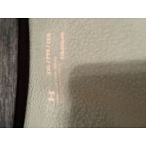 Under Armour Mens Grey/green Long-Sleeve 1/4 Zip Pullover Fleece Jacket Extra Ex - Picture 10 of 16